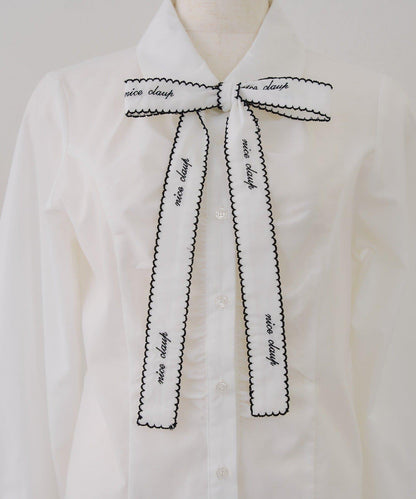 【2026春夏】多款蝴蝶結領女襯衫