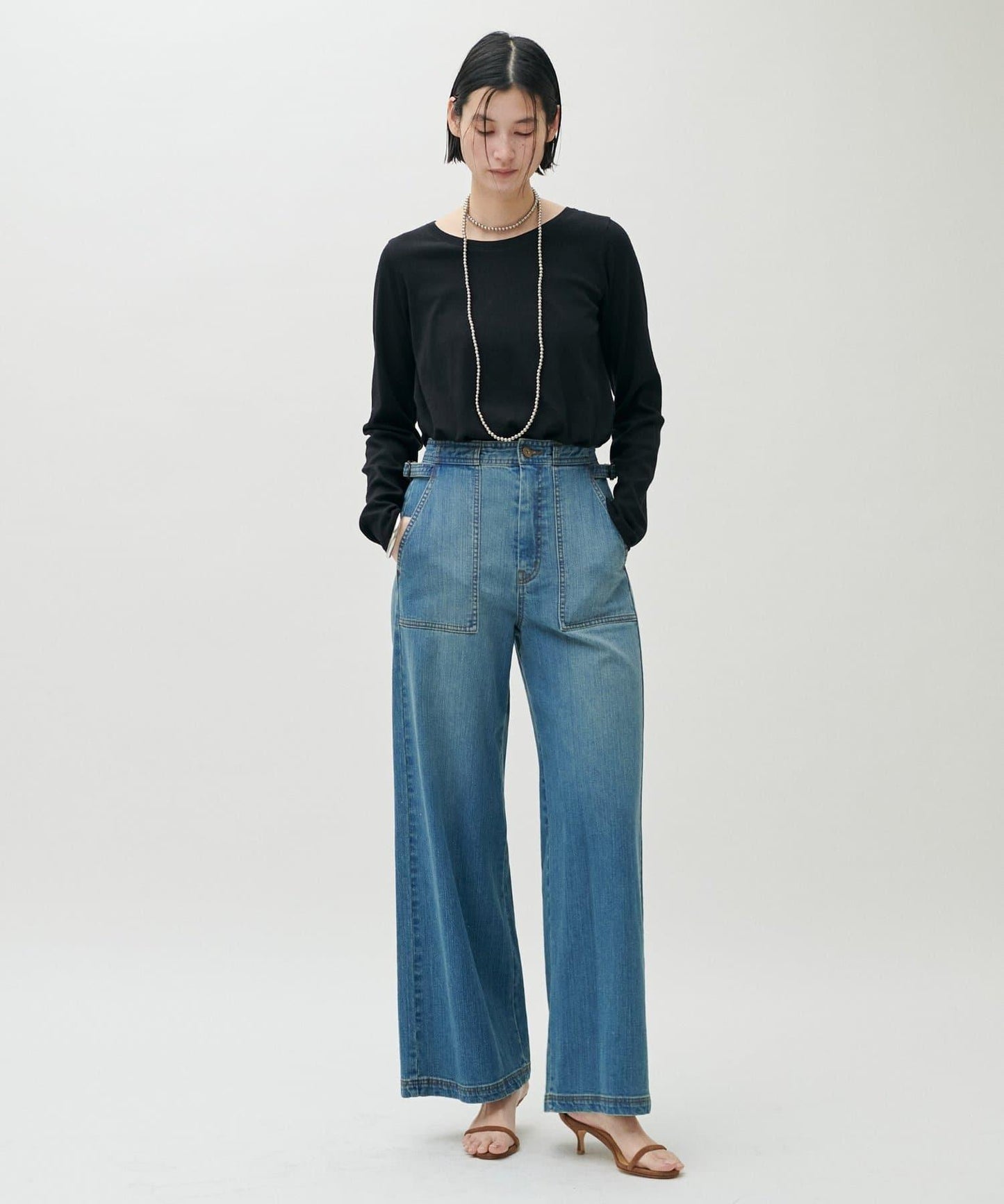 帶拇指孔長袖T恤