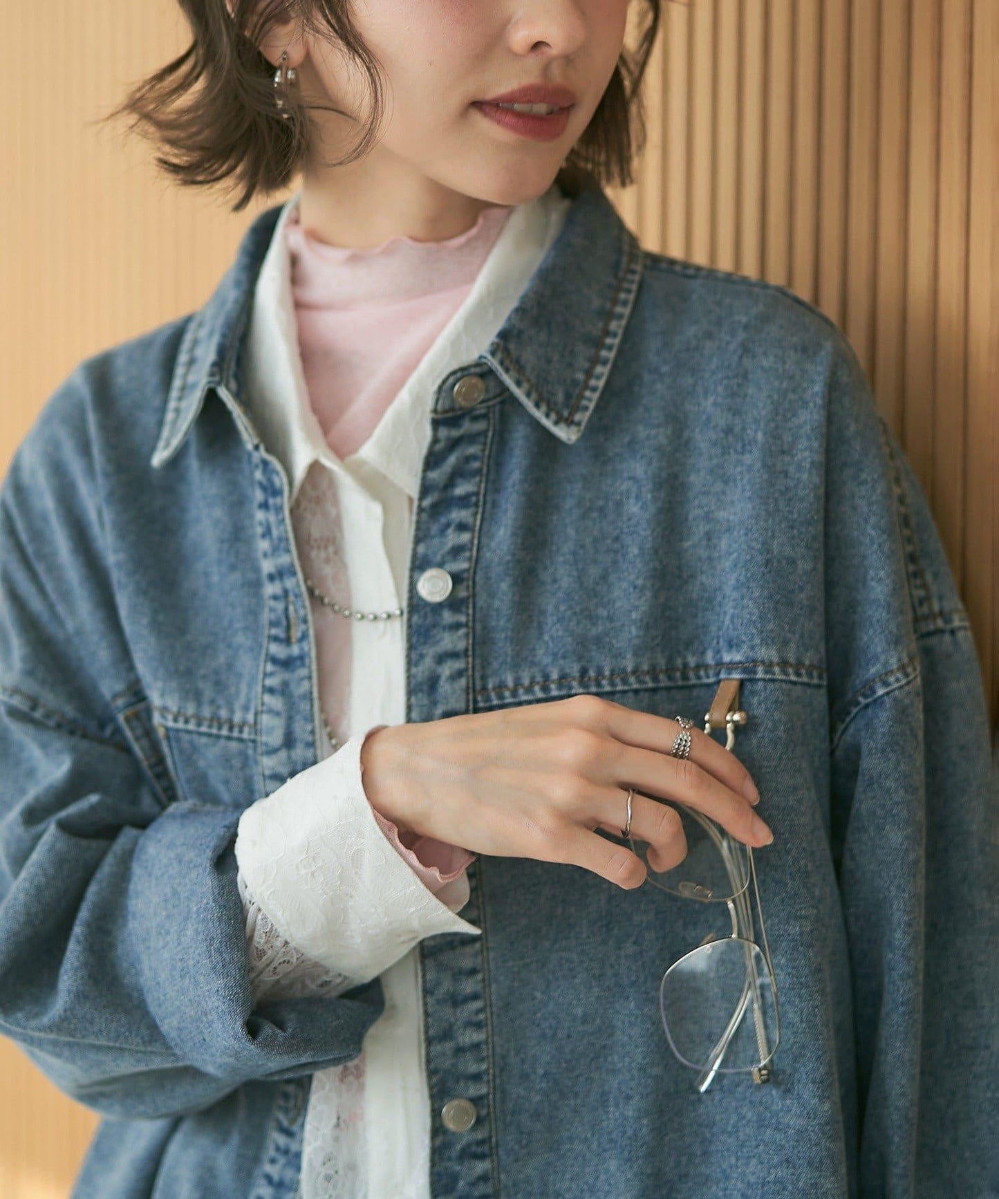 【2026春夏】【可搭配套裝】牛仔夾克