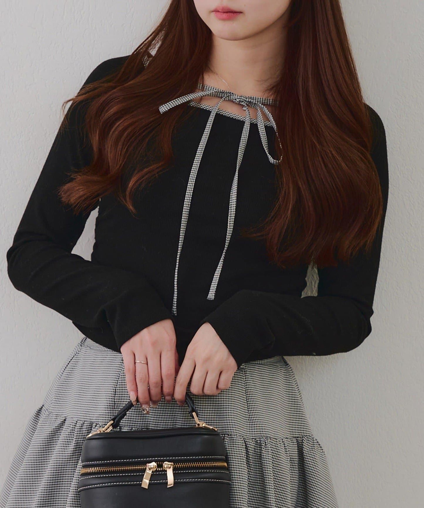 【2026春夏】多穿法上衣+泡泡迷你裙套裝