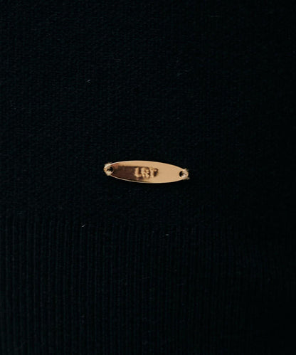 雙面提花高領針織套頭衫