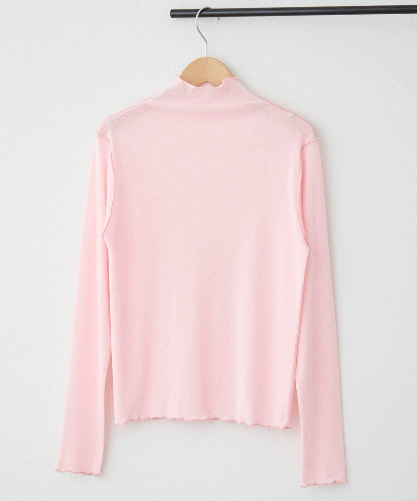 【2026春夏】推薦疊穿，透視網紗高領套頭衫