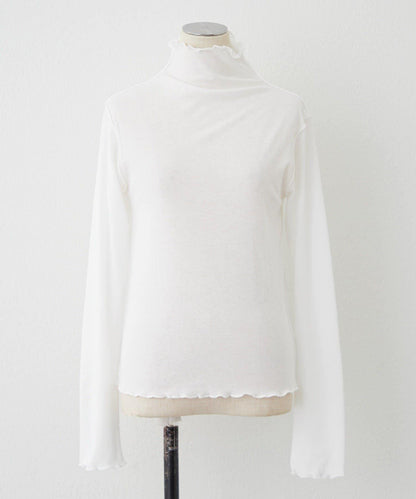 【2026春夏】推薦疊穿，透視網紗高領套頭衫