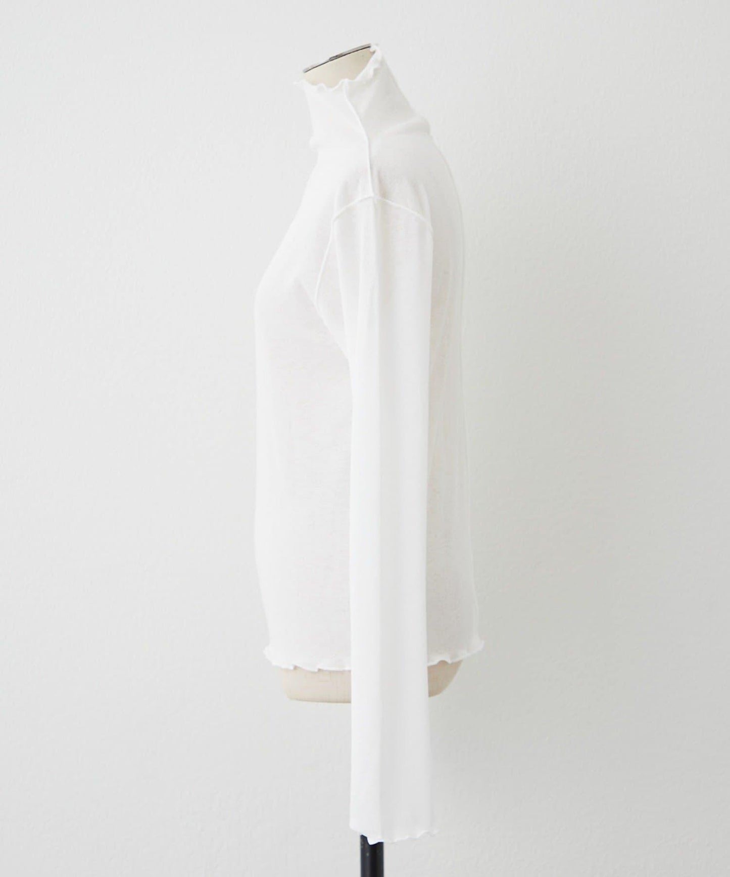 【2026春夏】推薦疊穿，透視網紗高領套頭衫