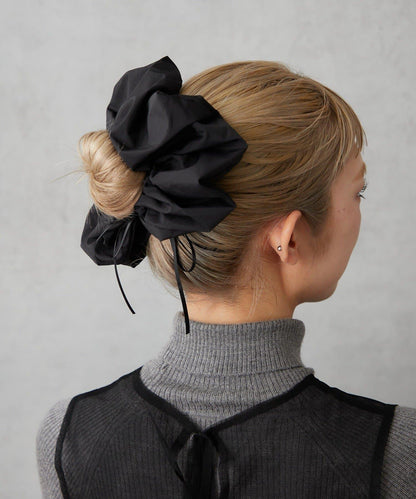 帶蝴蝶結大號髮圈