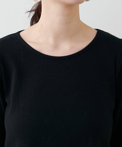 蕾絲拼接長袖T恤