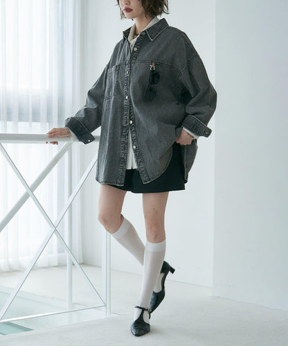 【2026春夏】【可搭配套裝】牛仔夾克
