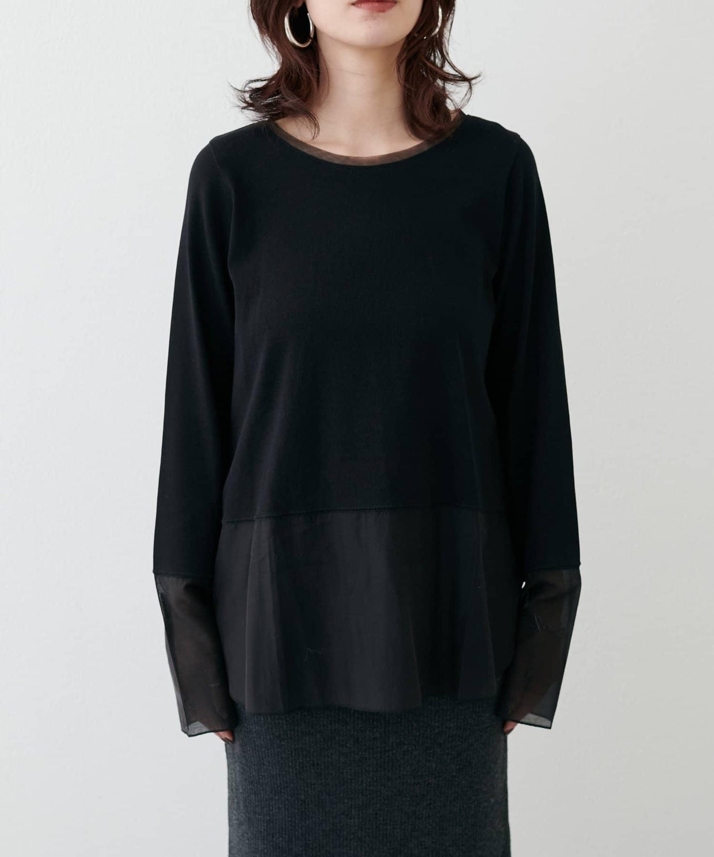 透視打底長袖T恤