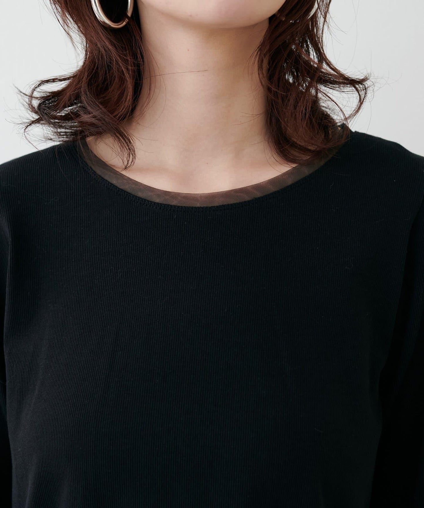 透視打底長袖T恤