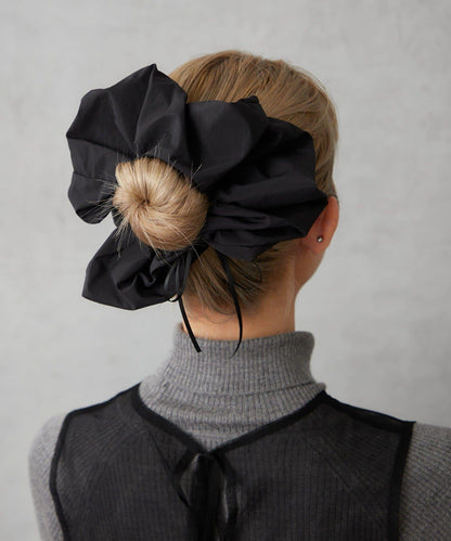 帶蝴蝶結大號髮圈