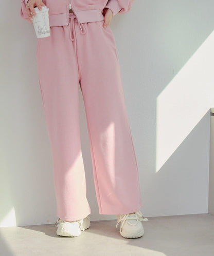 【SETUP】背部標誌水鑽裝飾休閒褲