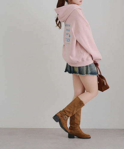 兔子拉鍊連帽衛衣