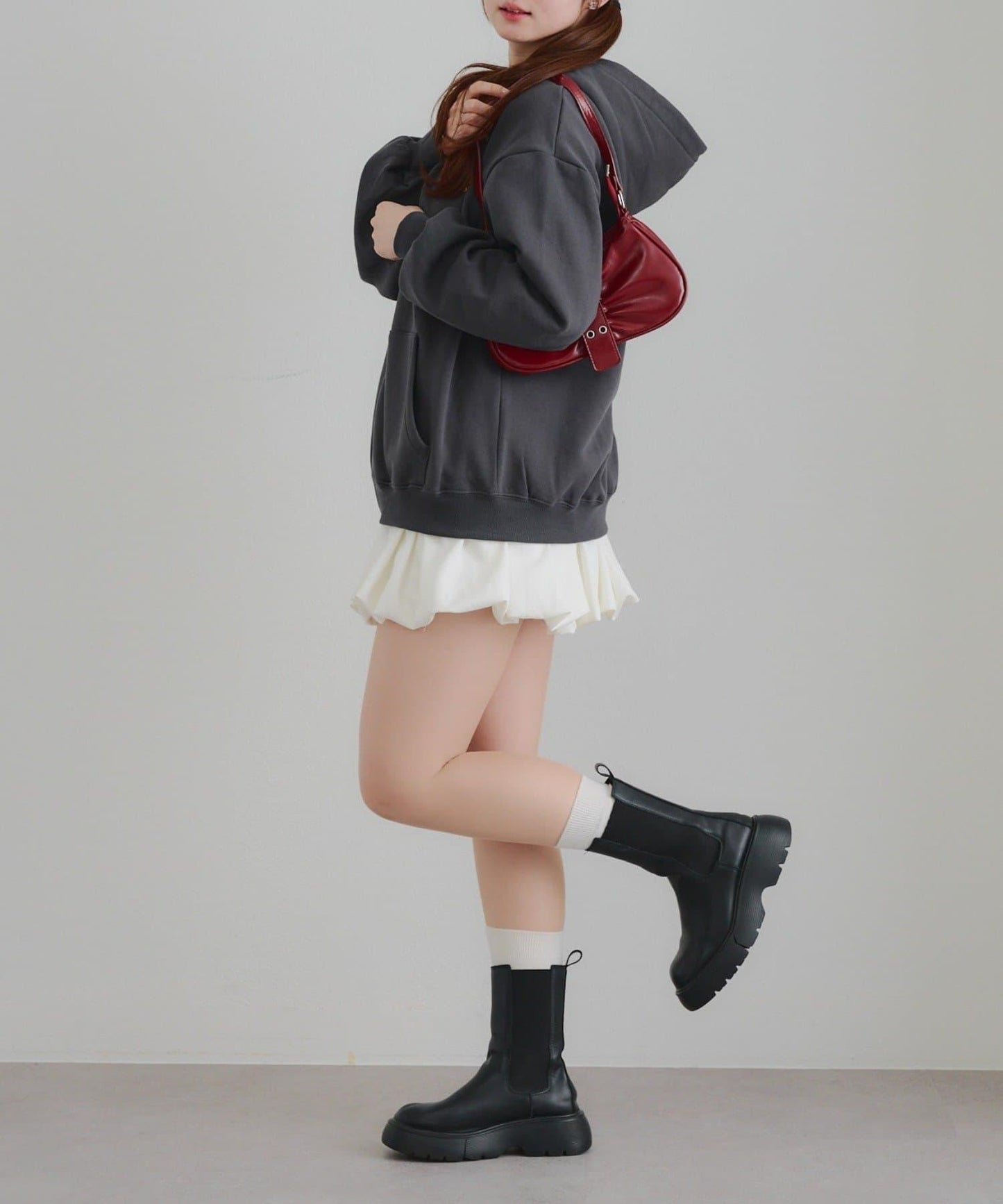 兔子拉鍊連帽衛衣