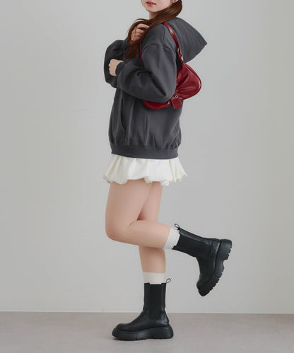 兔子拉鍊連帽衛衣