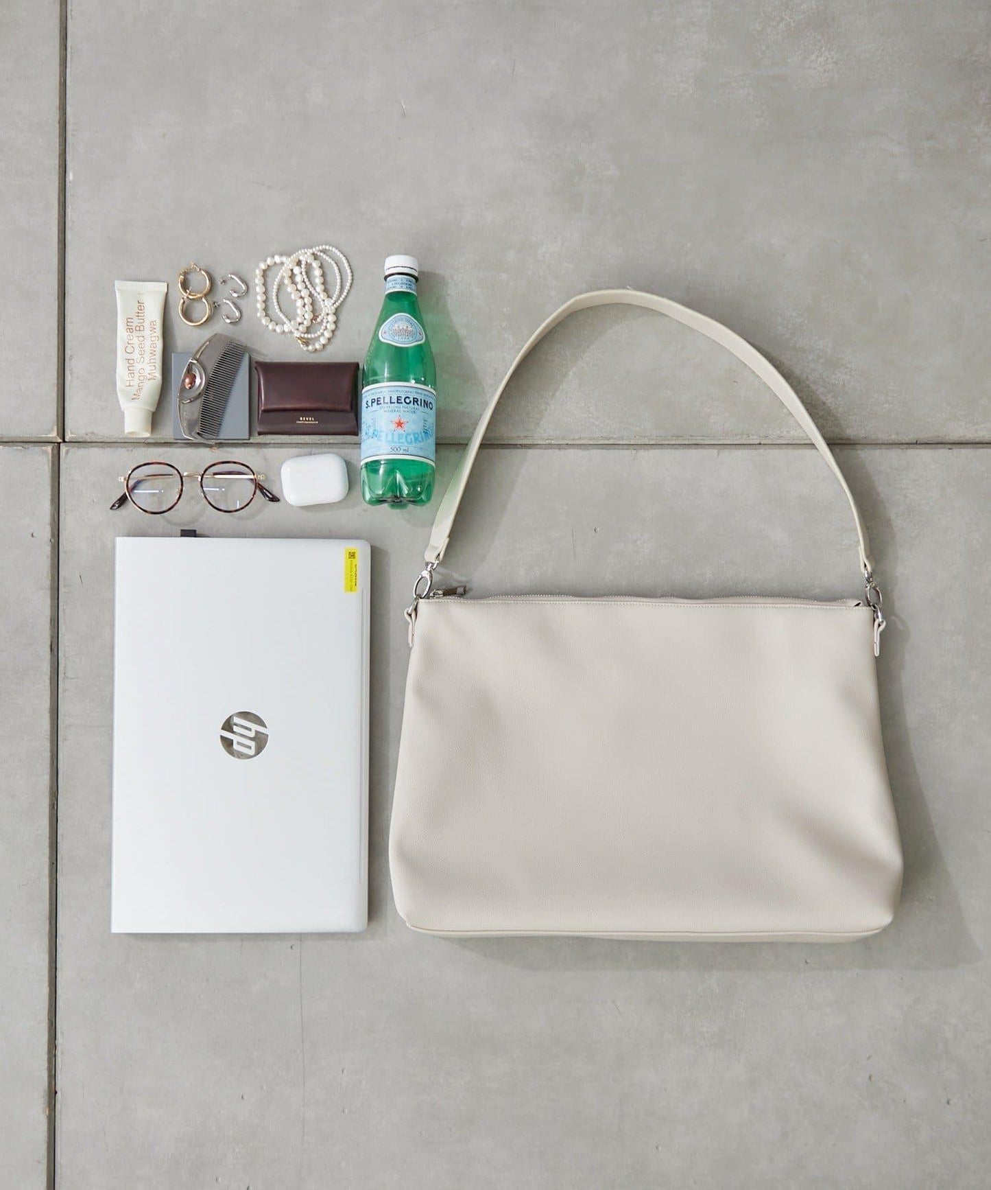 仿皮六口袋兩用單肩包