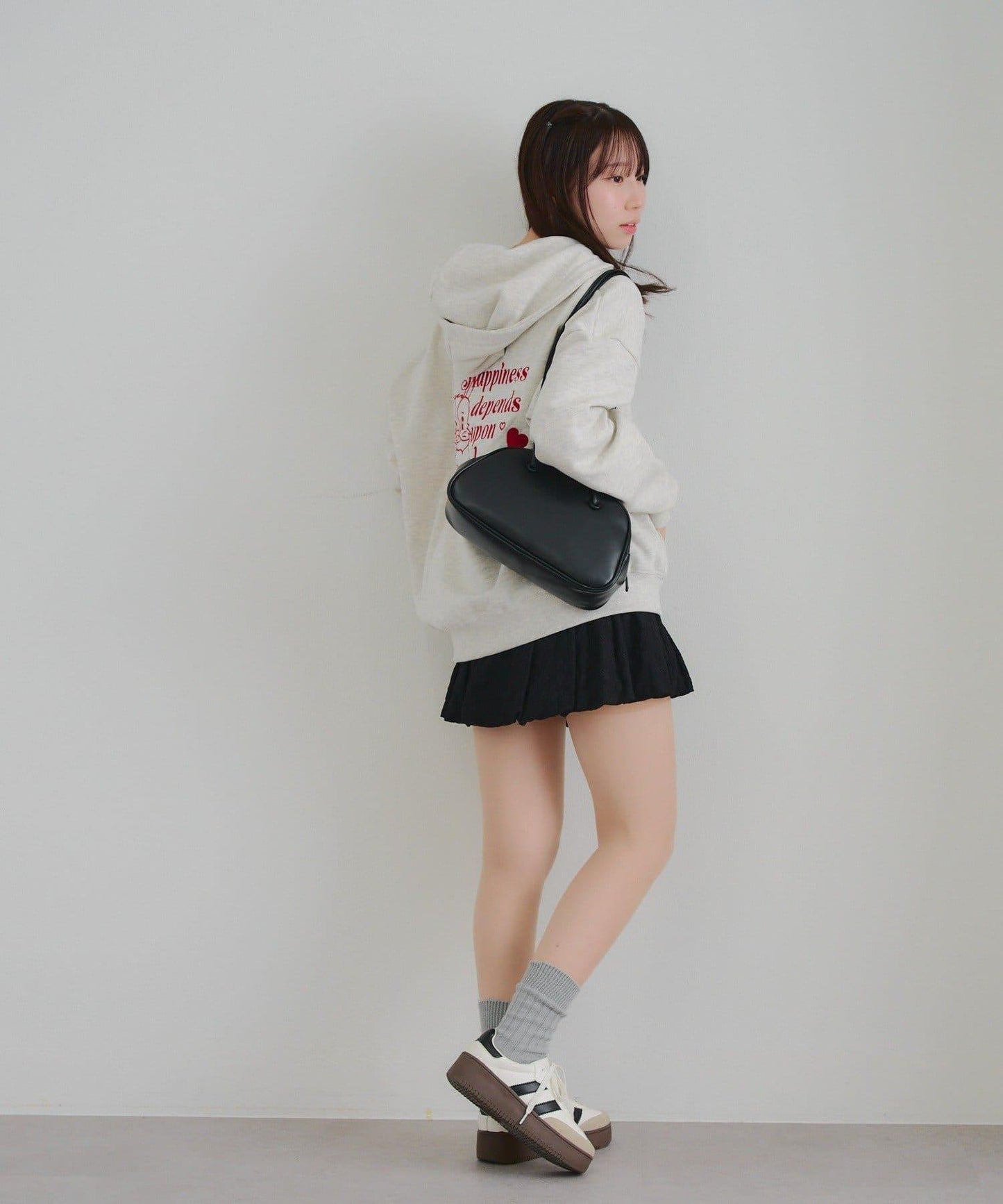 兔子拉鍊連帽衛衣