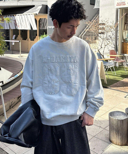 流蘇毛氈拼接衛衣