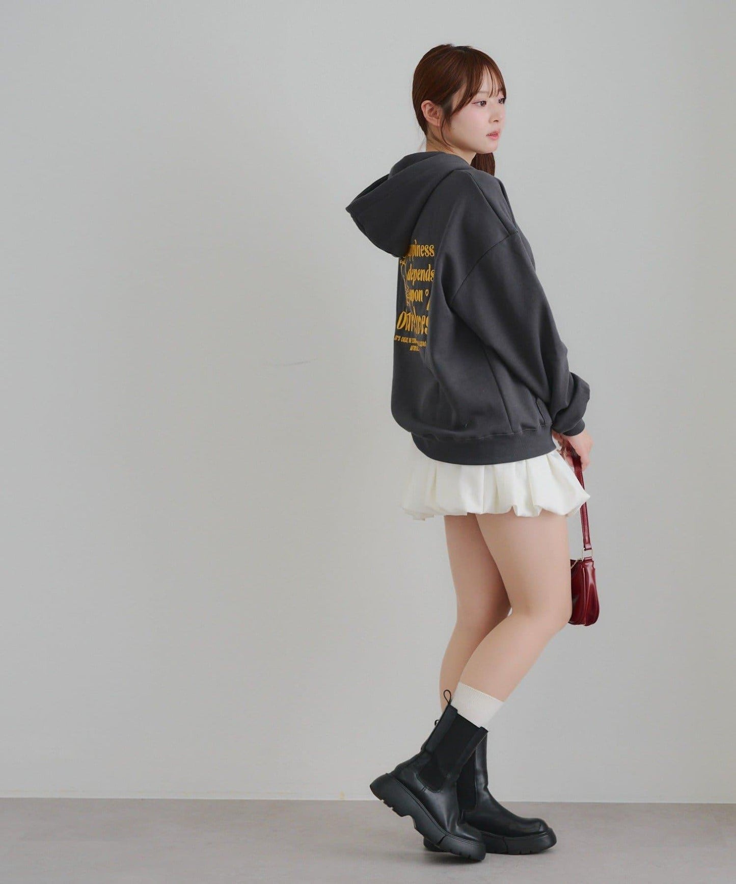 兔子拉鍊連帽衛衣