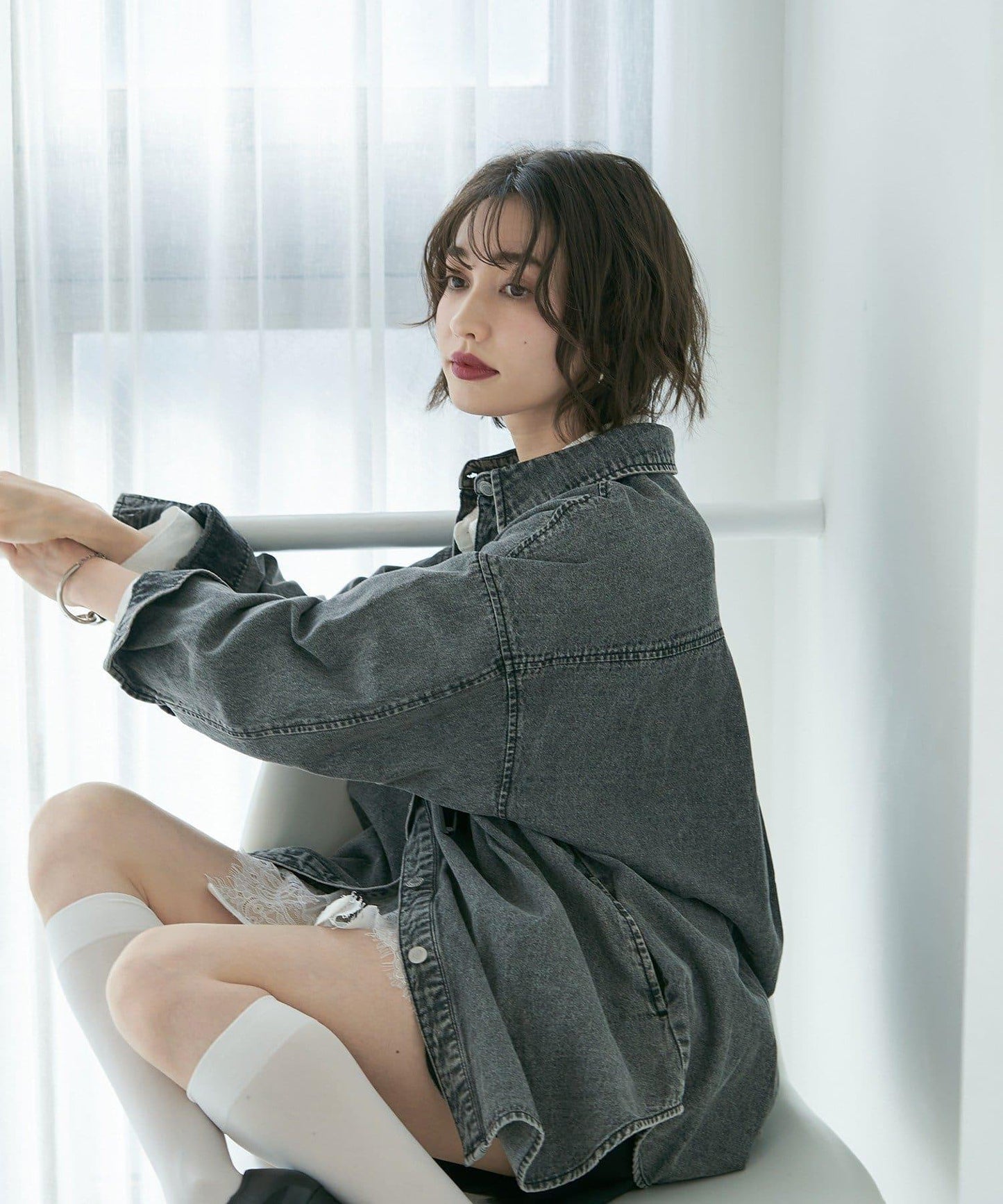 【2026春夏】【可搭配套裝】牛仔夾克