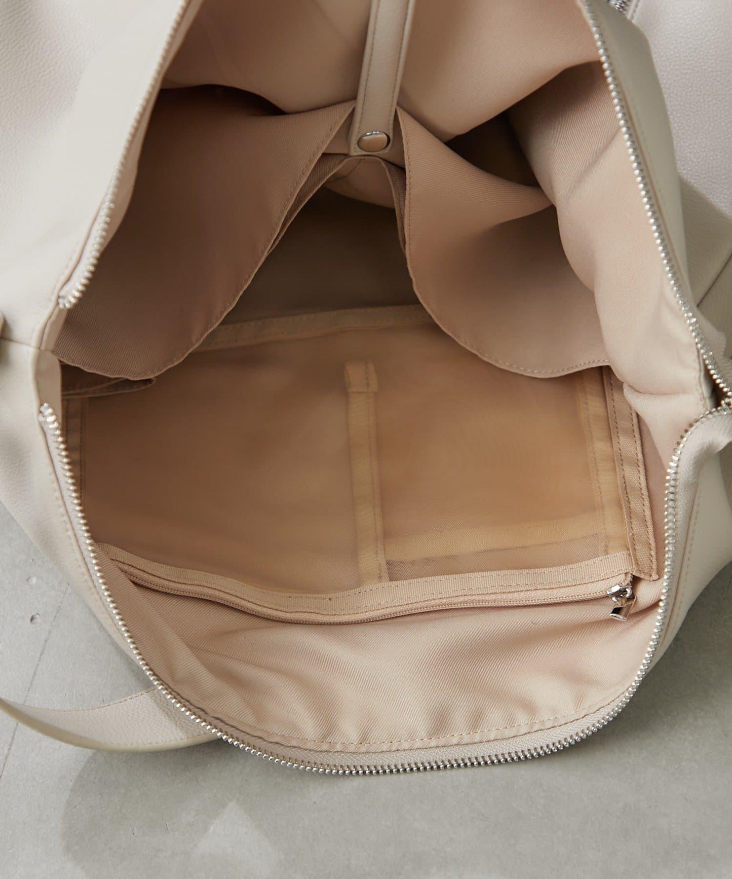 仿皮六口袋兩用單肩包