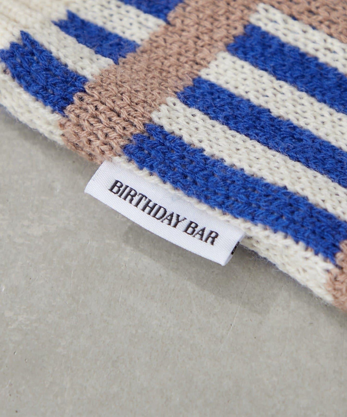 針織格紋寬版手提包