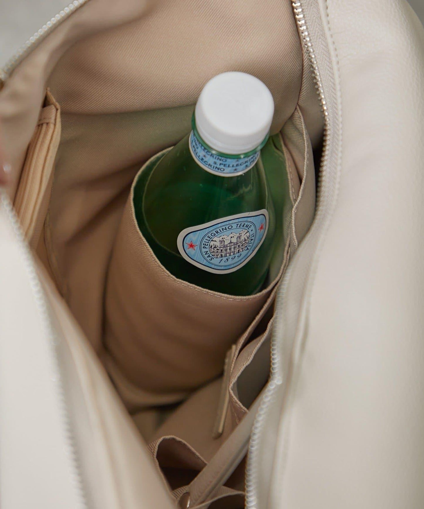 仿皮六口袋兩用單肩包