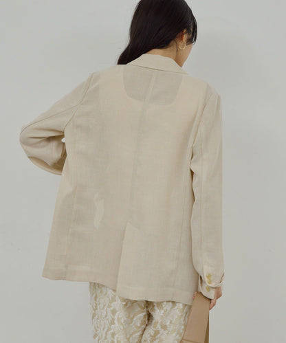 【近日開始】透視網紗夾克