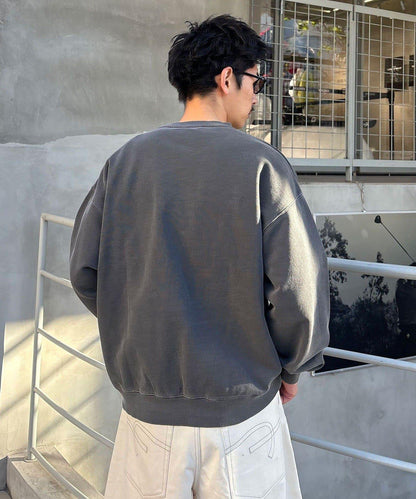 流蘇毛氈拼接衛衣