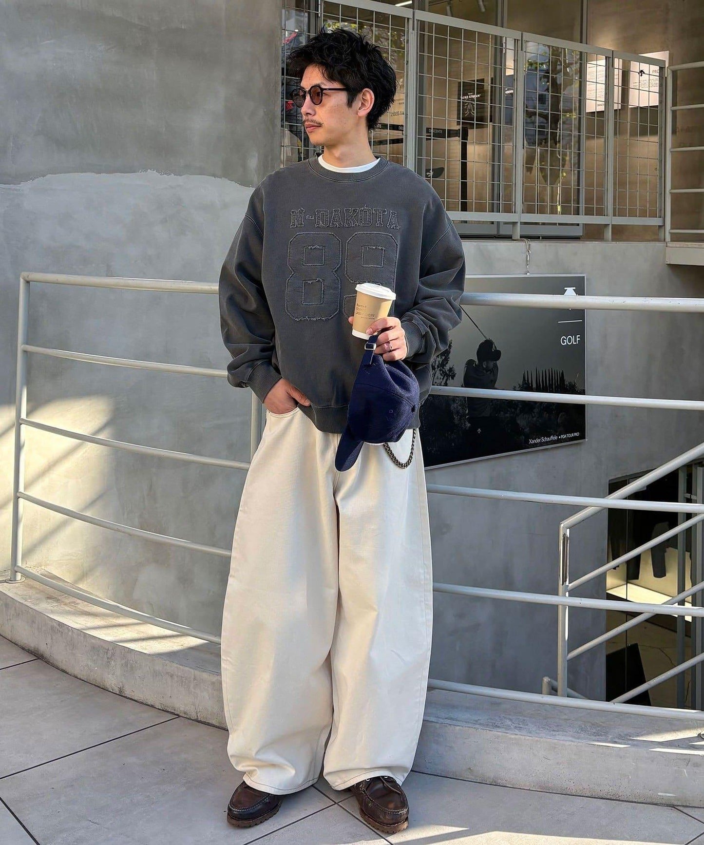 流蘇毛氈拼接衛衣