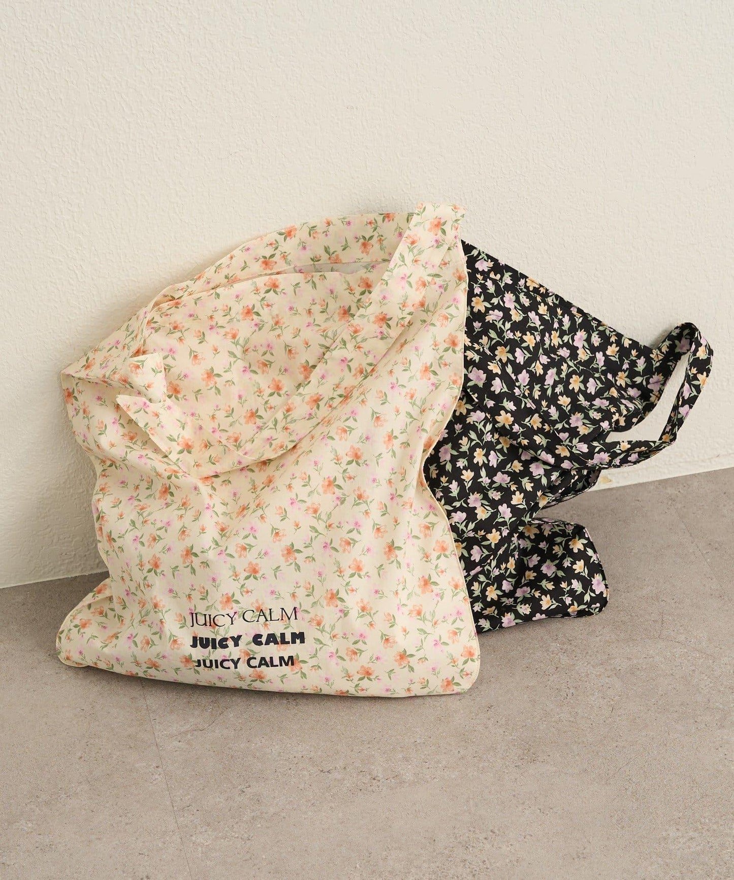 花卉圖案托特包