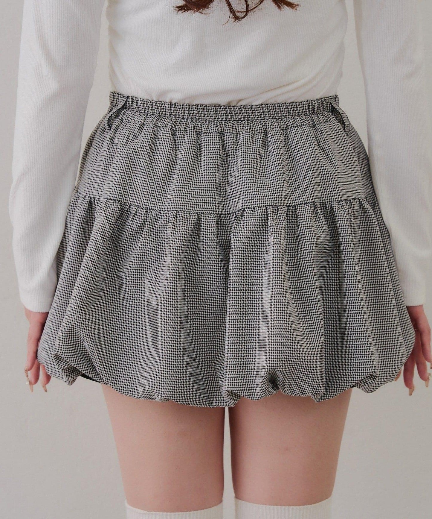 【2026春夏】多穿法上衣+泡泡迷你裙套裝