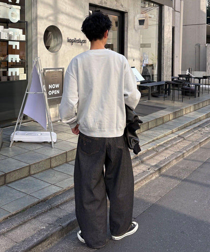 流蘇毛氈拼接衛衣