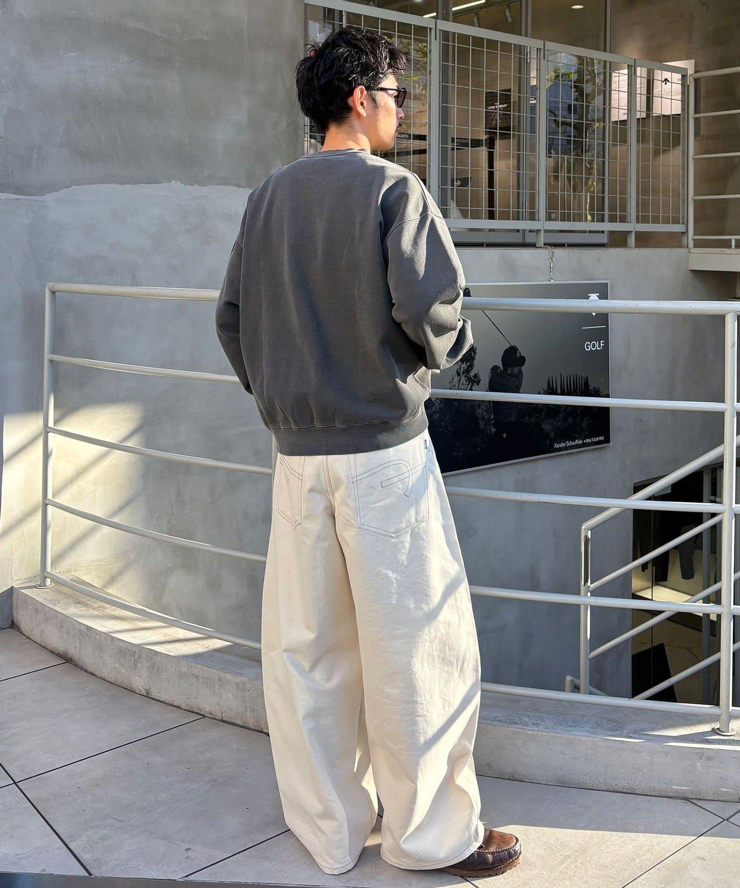 流蘇毛氈拼接衛衣