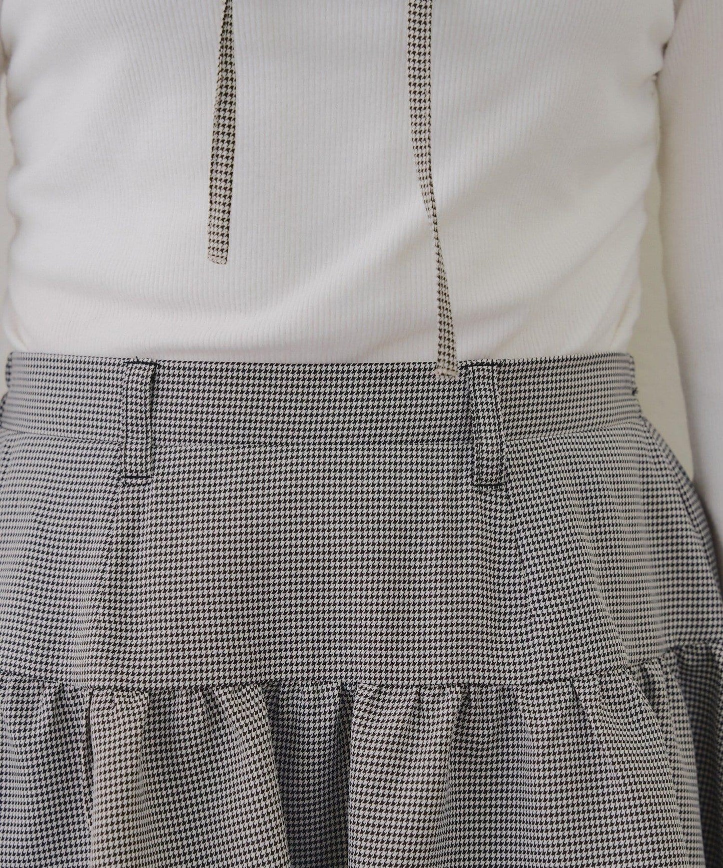 【2026春夏】多穿法上衣+泡泡迷你裙套裝