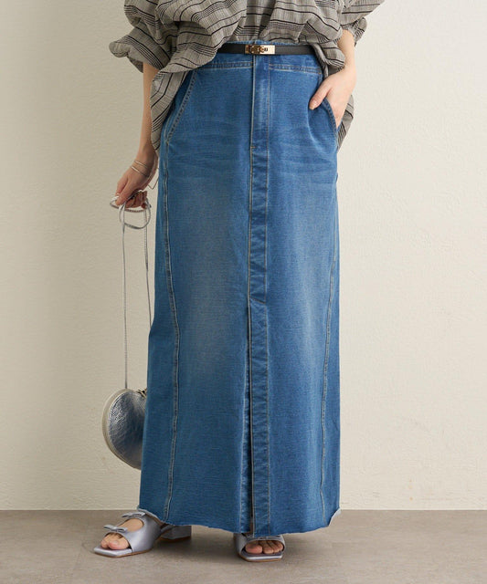 衛衣牛仔半身裙