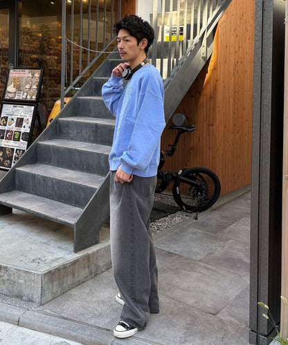 流蘇毛氈拼接衛衣