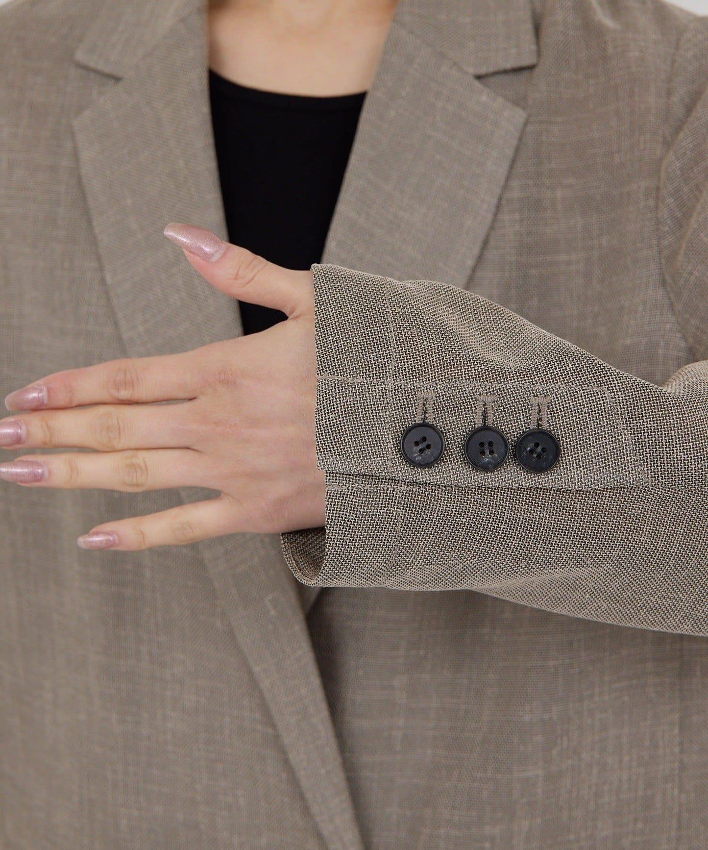 【近日開始】透視網紗夾克