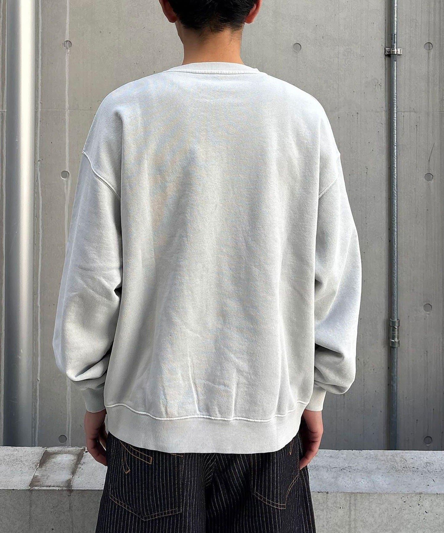 流蘇毛氈拼接衛衣