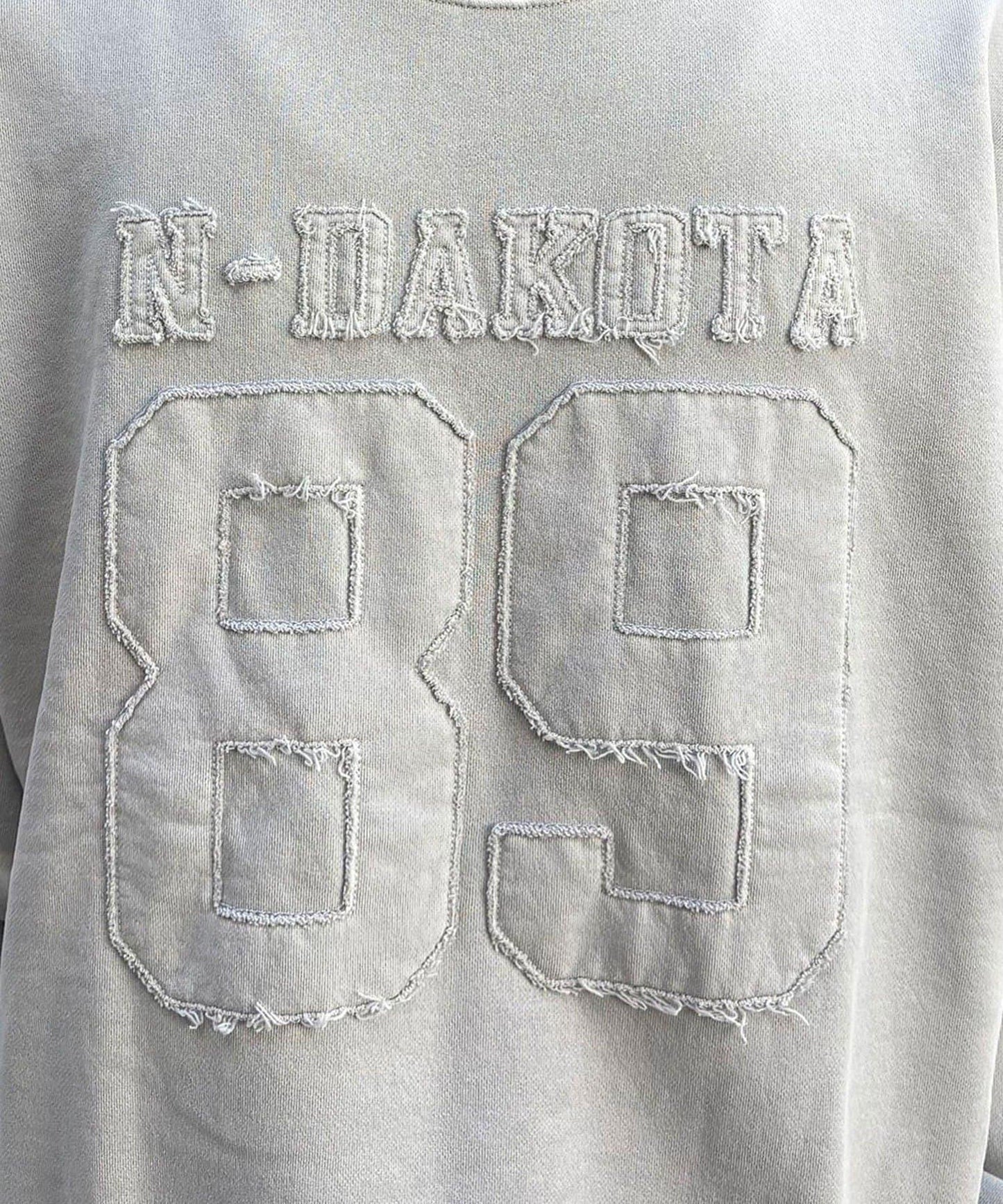 流蘇毛氈拼接衛衣