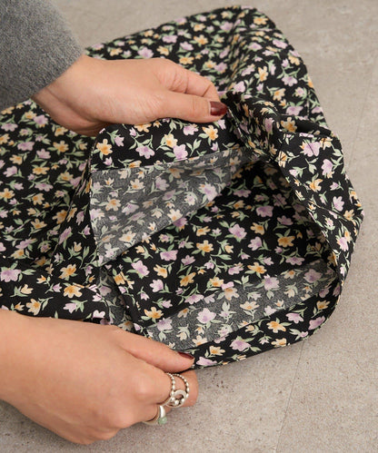 花卉圖案托特包