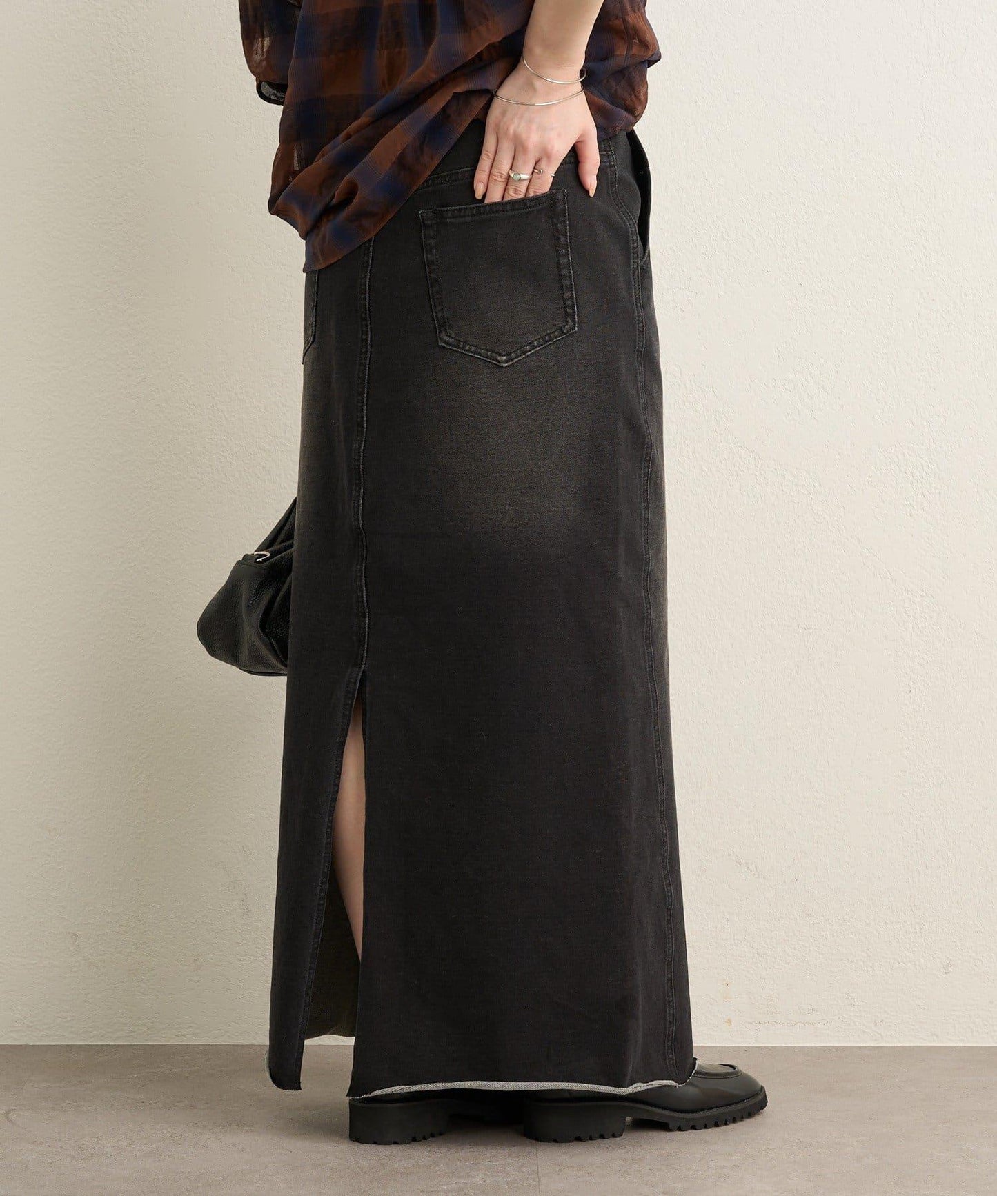 衛衣牛仔半身裙