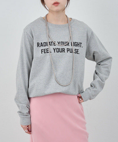 【26SS】原創標誌長袖T恤