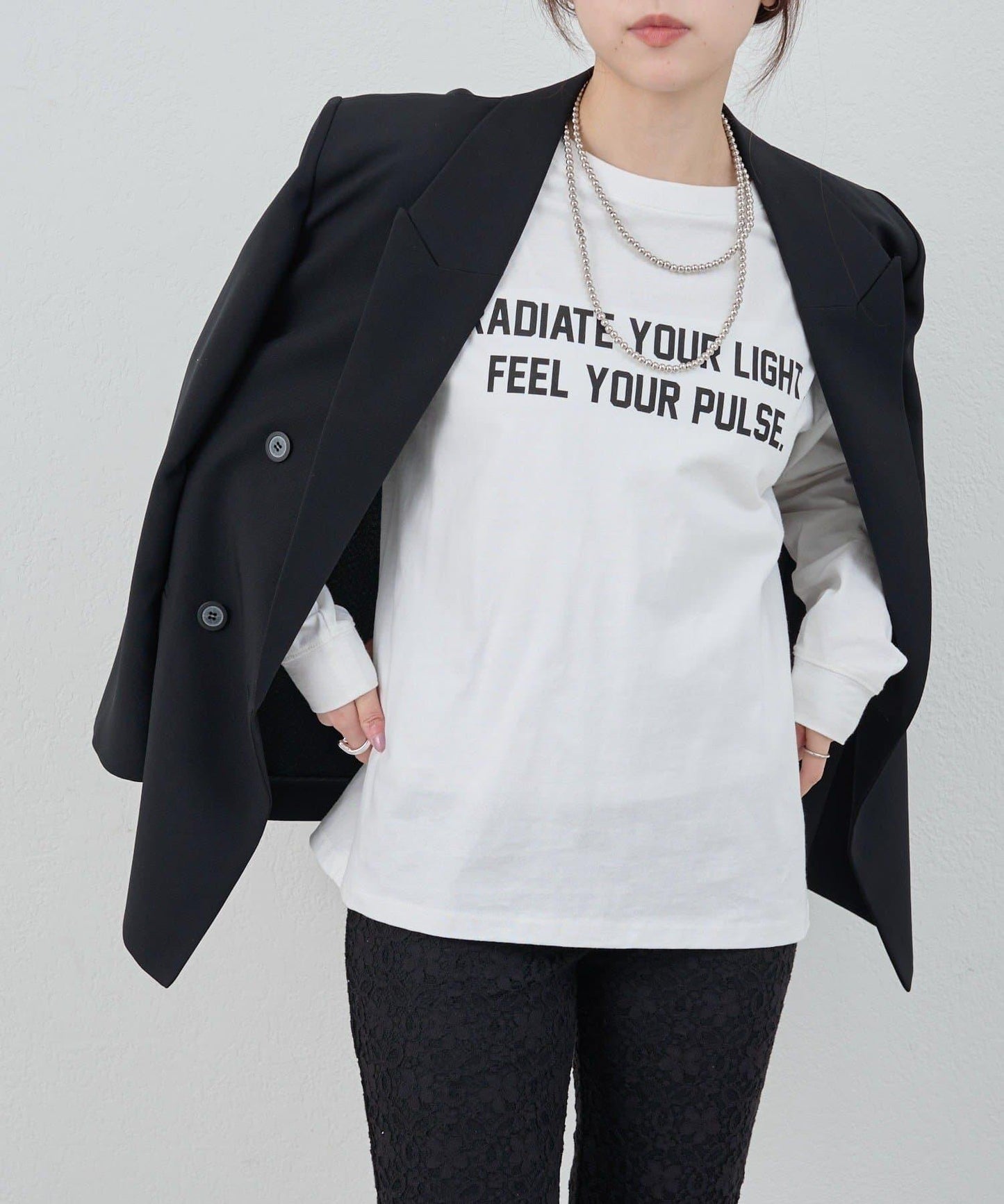 【26SS】原創標誌長袖T恤