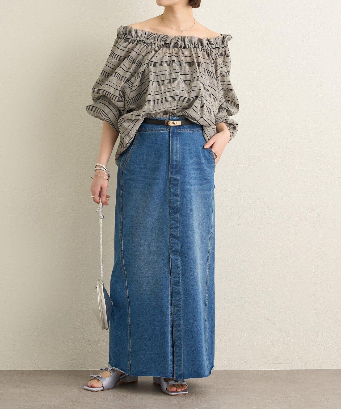 衛衣牛仔半身裙