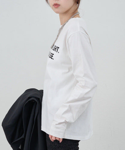 【26SS】原創標誌長袖T恤