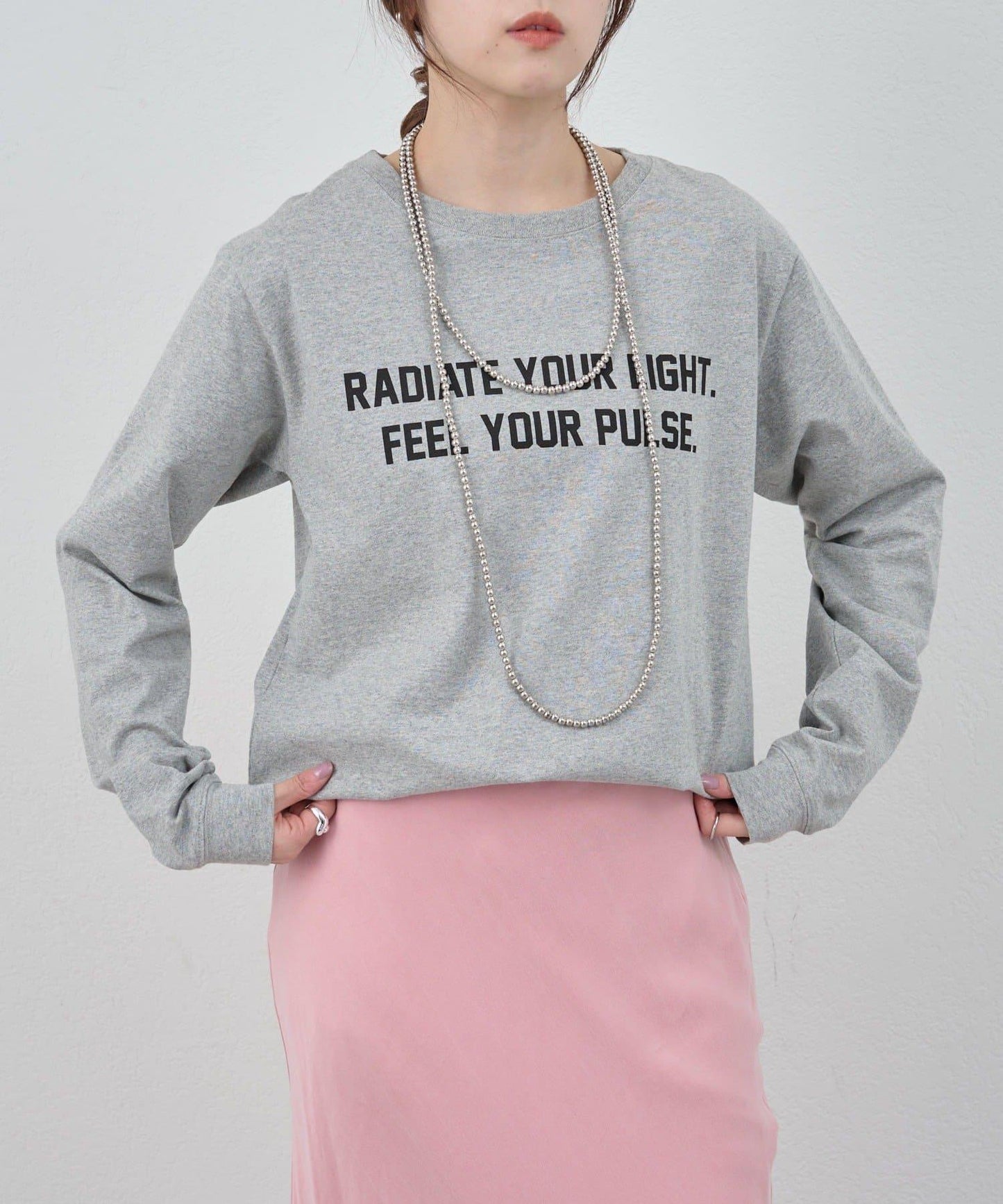 【26SS】原創標誌長袖T恤