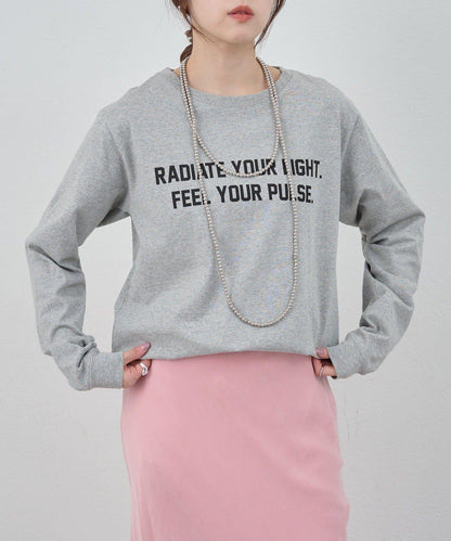 【26SS】原創標誌長袖T恤