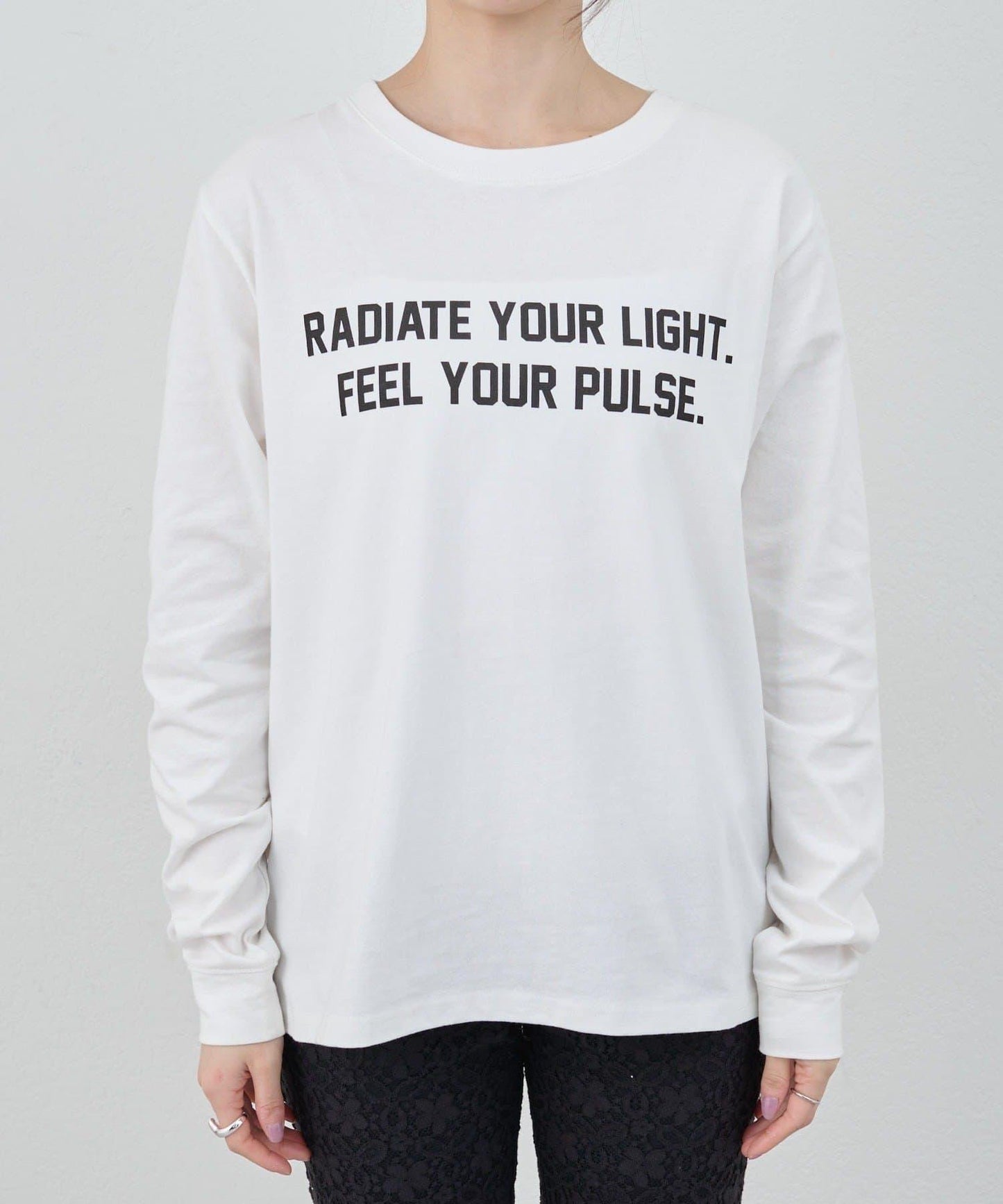 【26SS】原創標誌長袖T恤