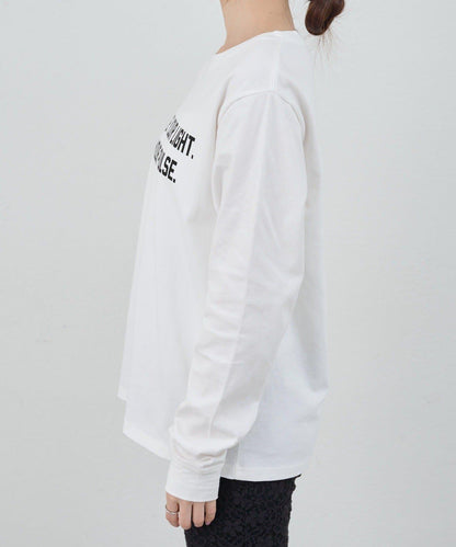 【26SS】原創標誌長袖T恤