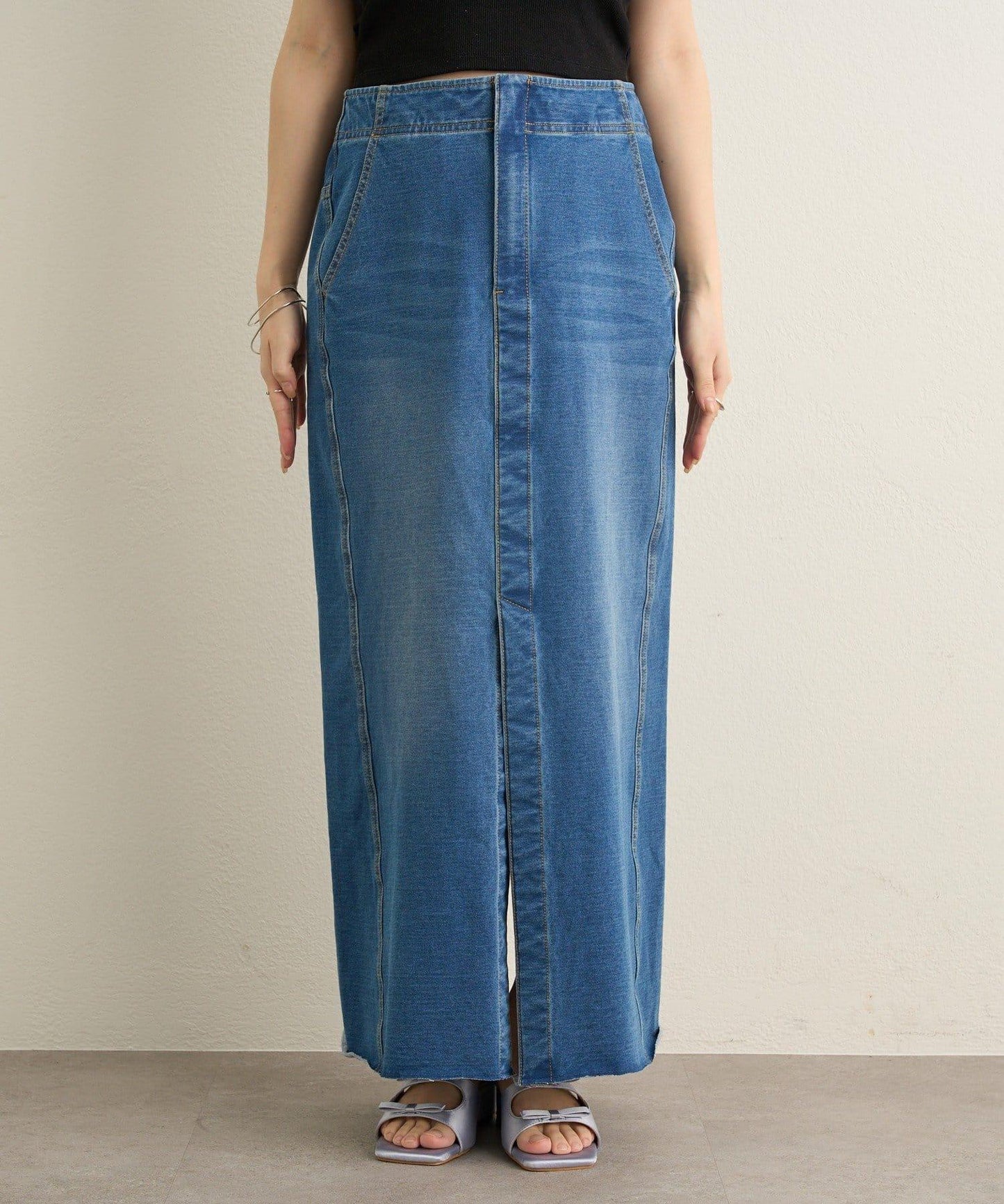 衛衣牛仔半身裙